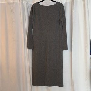 Soft, Warm, Gray Long Sleeve Dres